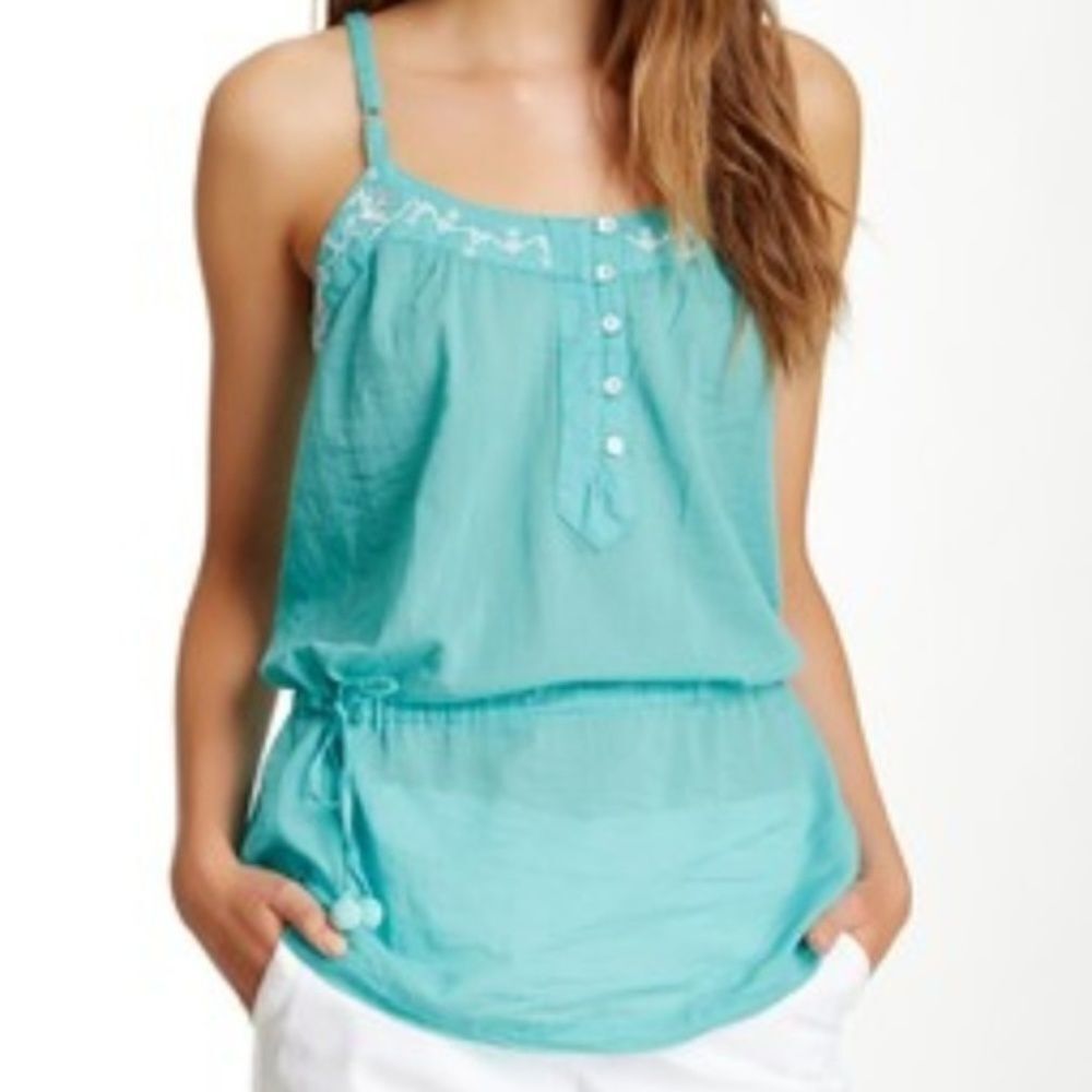 💥Da-Nang Women' Summer Top Adjustable BLUE